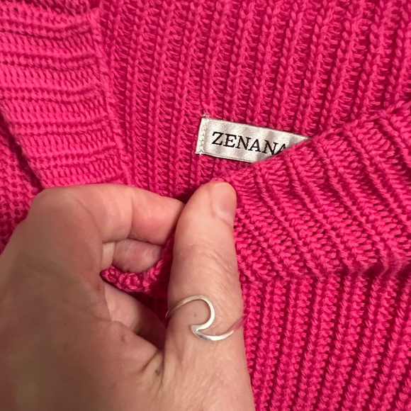 Zenana Outfitters Vibrant Pink Mini Dress - Picture 3 of 3